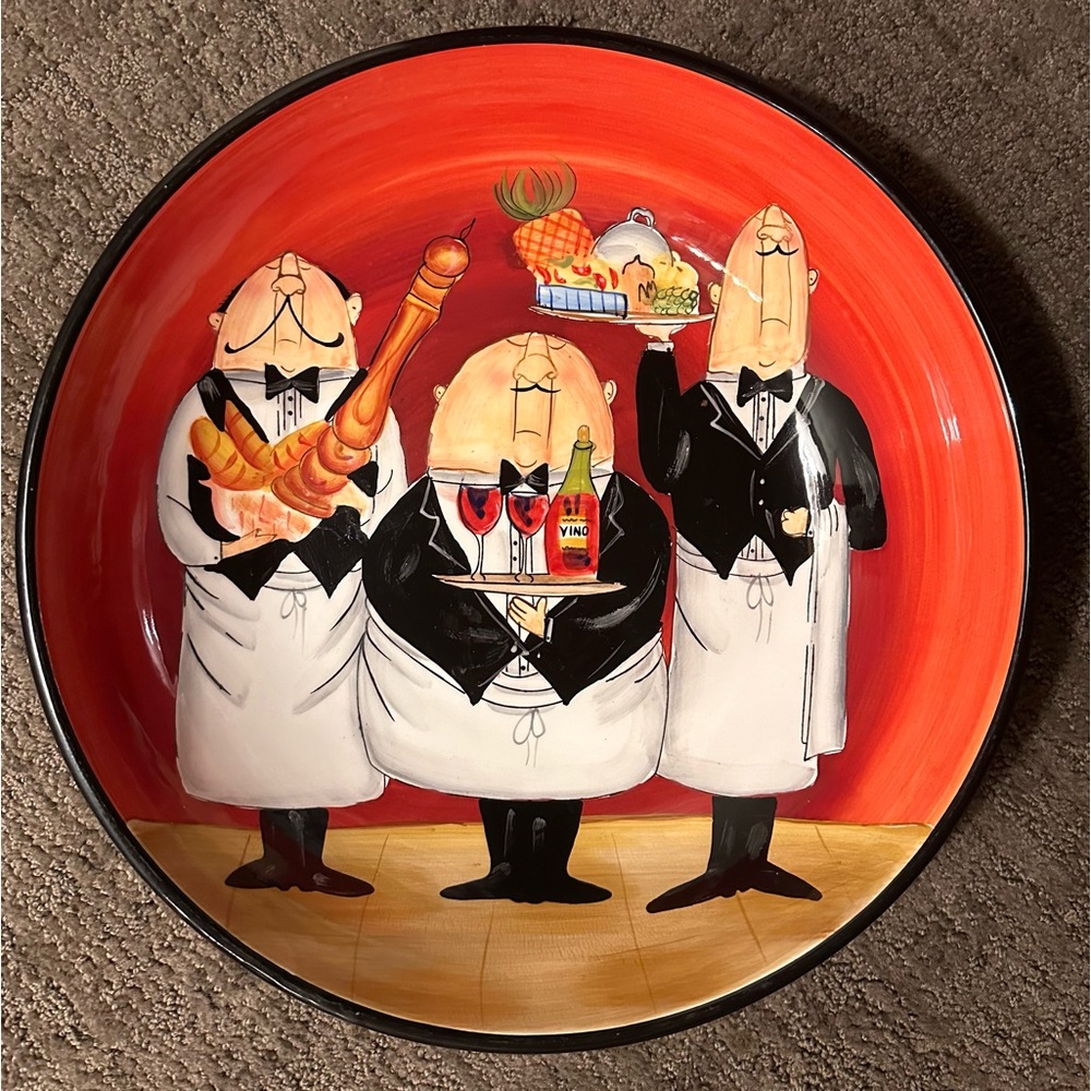 Tracy Flickinger “Dinner is Served Pasta Serve Bowl”